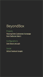 Mobile Screenshot of beyondbox.net